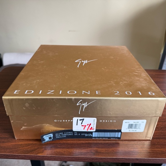 Giuseppe Zanotti Edizione 2016 Lace-Up Sandal Heels Nude Suede Size 37.5 - Picture 7 of 10